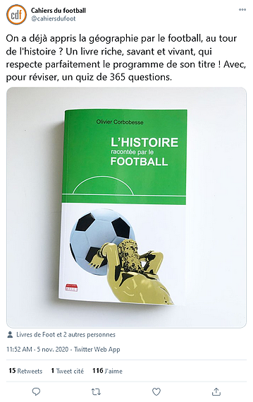 LES CAHIERS DU FOOT